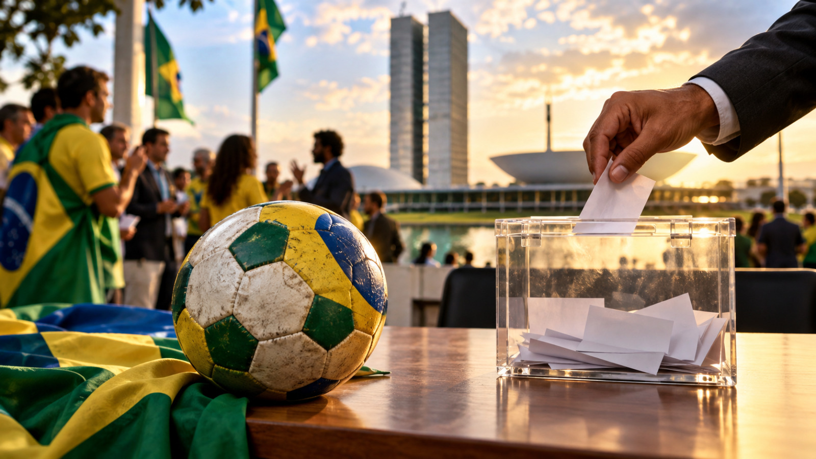 Política e futebol: mistura bem brasileira. Ed. 645